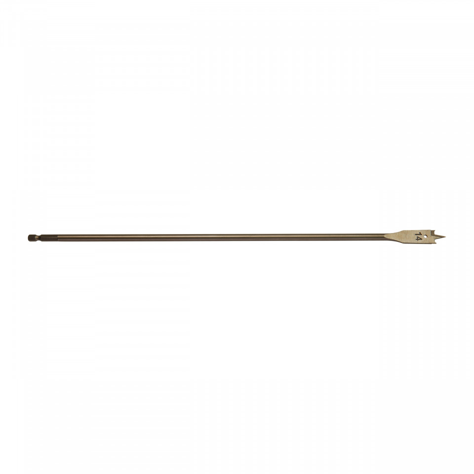 Burghie plate Milwaukee (Lungime totală (mm): 400, Tijă prindere: ¼″ Hex, Ø (mm): 14)