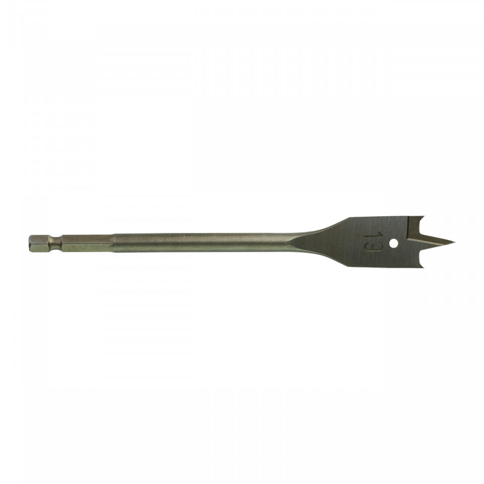 Burghie plate Milwaukee (Tijă prindere: ¼″ Hex, Ø (mm): 19, Lungime totală (mm): 152)