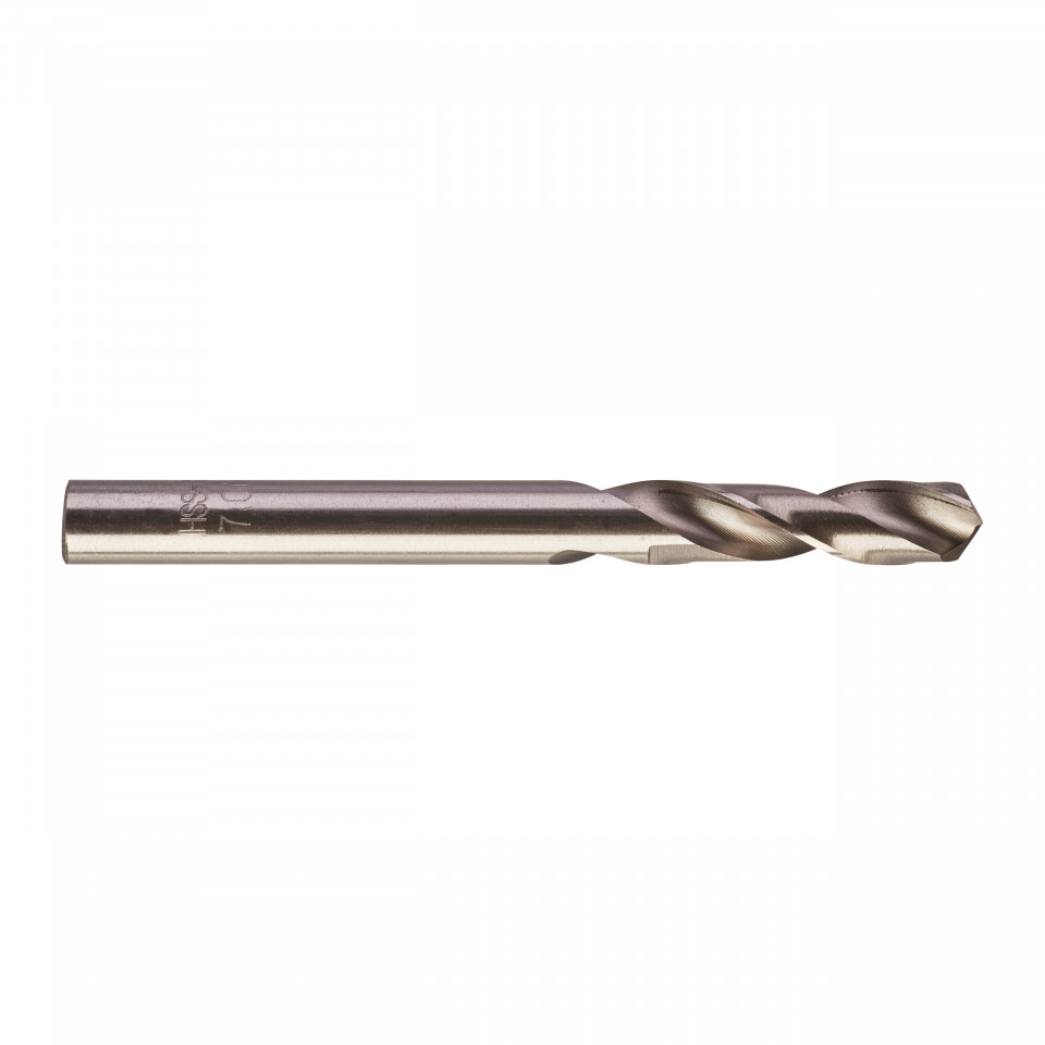Burghie scurte MILWAUKEE HSS Ground pentru metal - DIN 1897 Ø 7x34x74 mm - set 5 buc