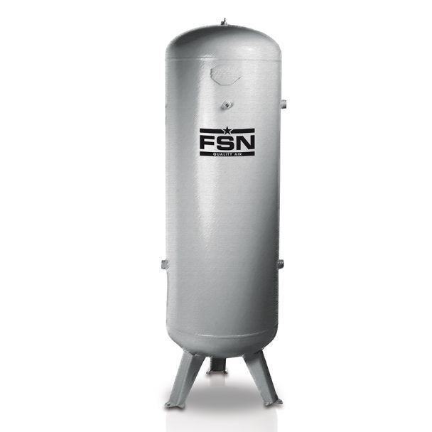 Butelie de aer Fini 87TY110GLV, 500 l, 16 bar, verticala, galvanizata