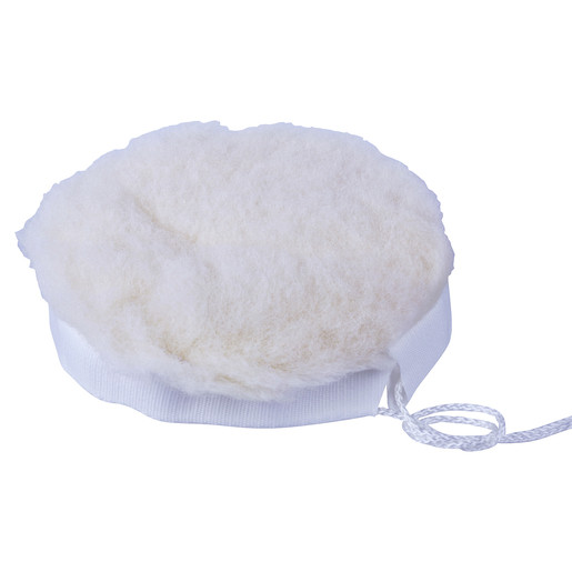 Calota de lustruit Wolfcraft 2025000, lana de miel, 125 mm pentru suprafete vopsite