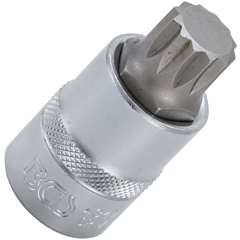 Cap cheie tubulara 1/2" cu varf XZN, M18 x 55 mm, BGS