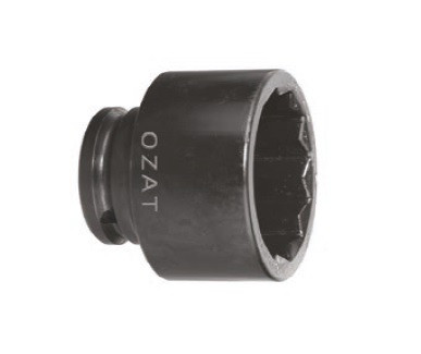 Cap cheie tubulara de impact 1.1/2" 12 laturi, scurt, DIM 32