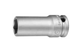 Cap cheie tubulara extra-lunga de impact ASW 1", 24mm L270mm