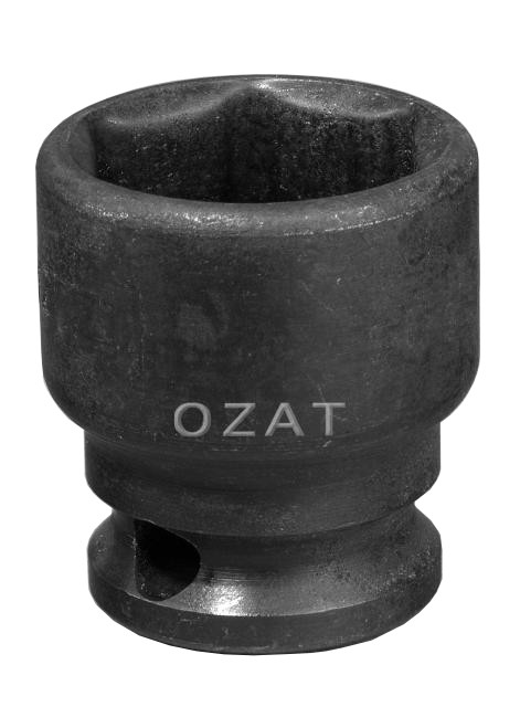 Cap cheie tubulara impact OZAT 1/2" 6 laturi, scurta, 35mm L50mm