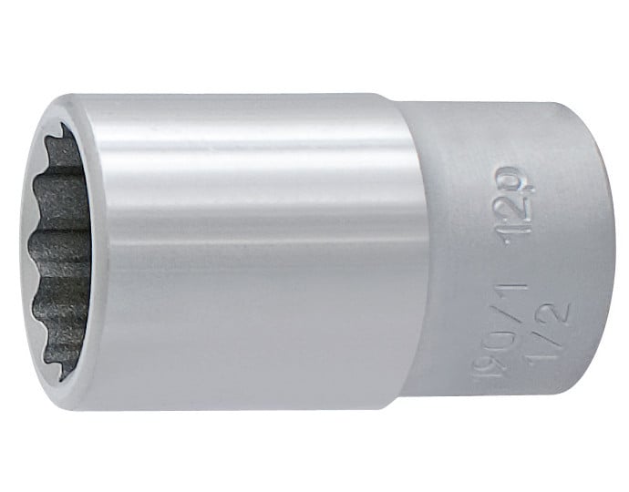 Cap cheie tubulara Unior 1/2" 12 laturi, DIM 12