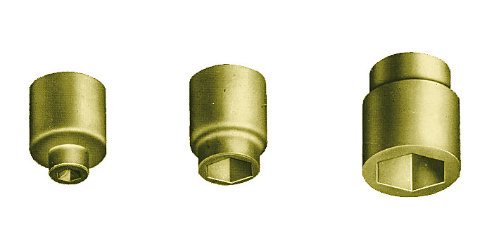 Capete chei tubulare hexagonale 1/2 anti-ex 19 mm