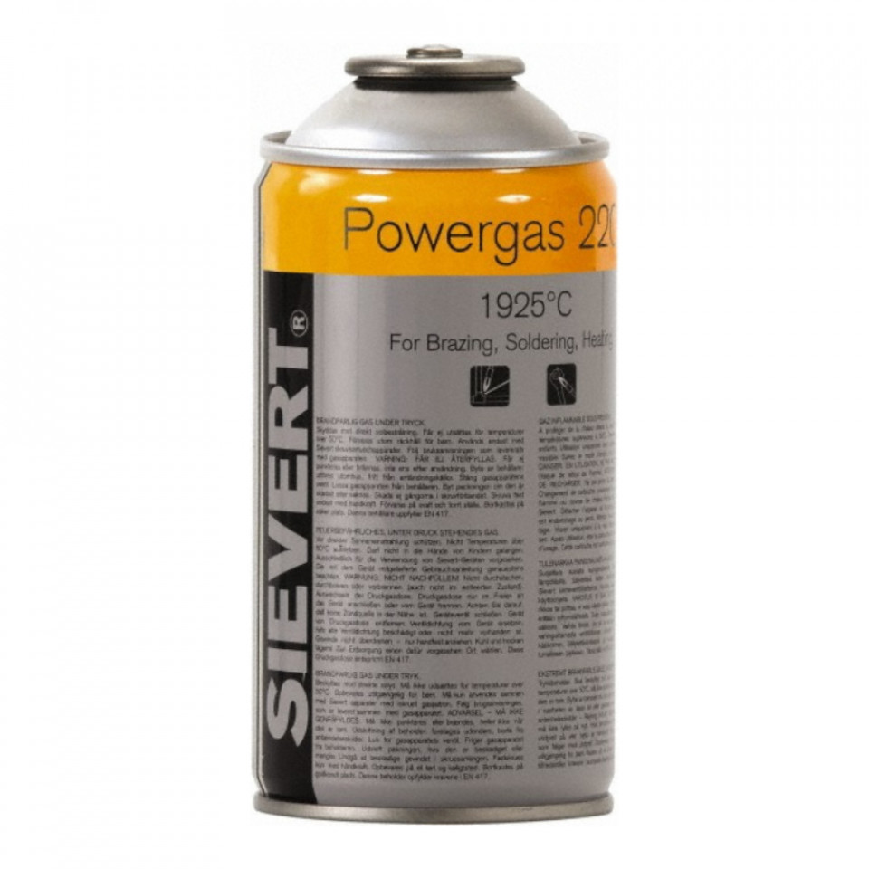 Cartus Powergas 175g/ 300ml - Sievert