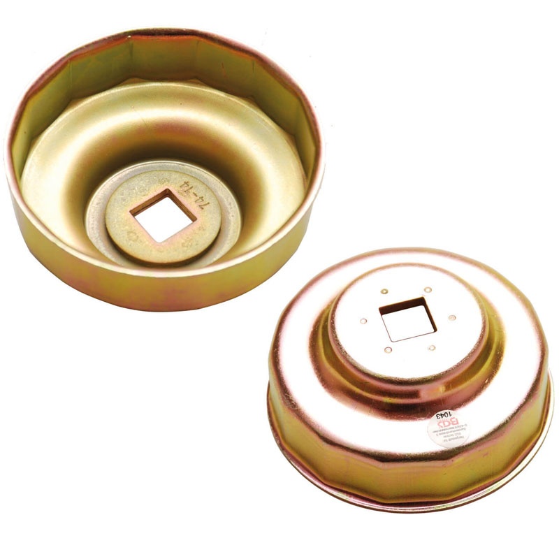 Cheie capac pentru filtru de ulei motociclete BMW, 74 mm x 14 canturi, 3/8"