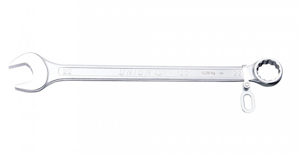 Cheie combinata Unior, varianta lunga cu inel pentru carabiniera 41 mm