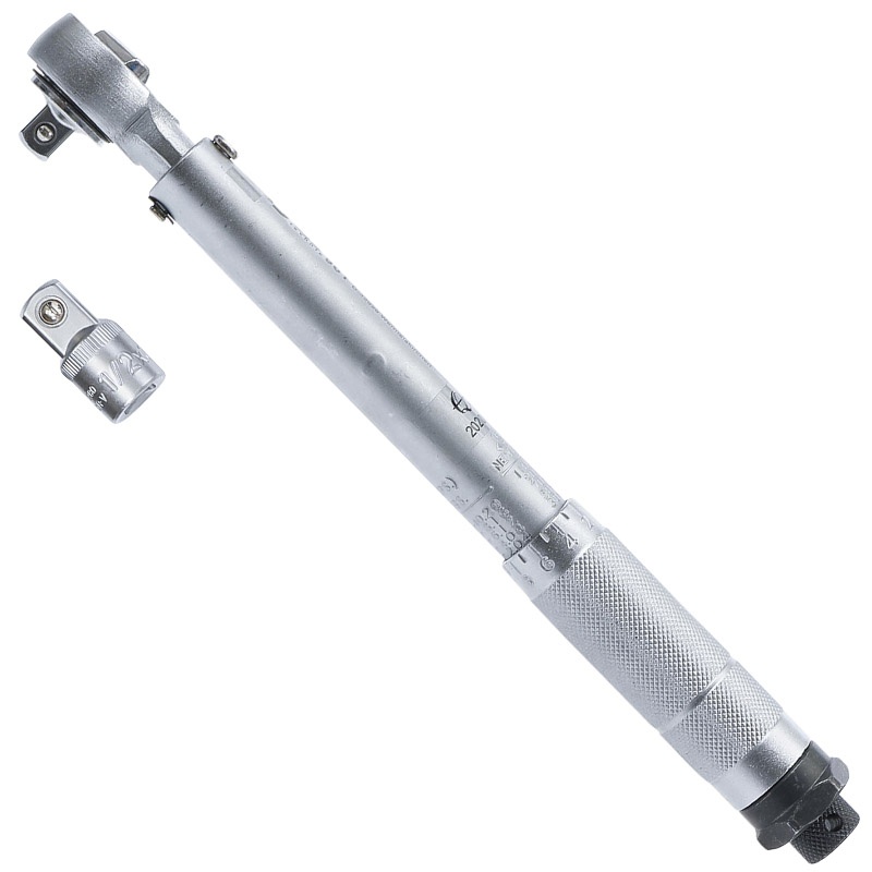 Cheie dinamometrica, antrenare patrat ext. 3/8" si adaptor 1/2", 20-110 Nm