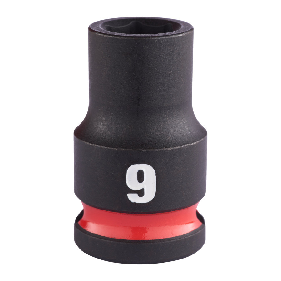 Cheie tubulară de impact MILWAUKEE SHOCKWAVE™ IMPACT DUTY, 3/8" IMPACT SOCKET STD 9mm L32mm
