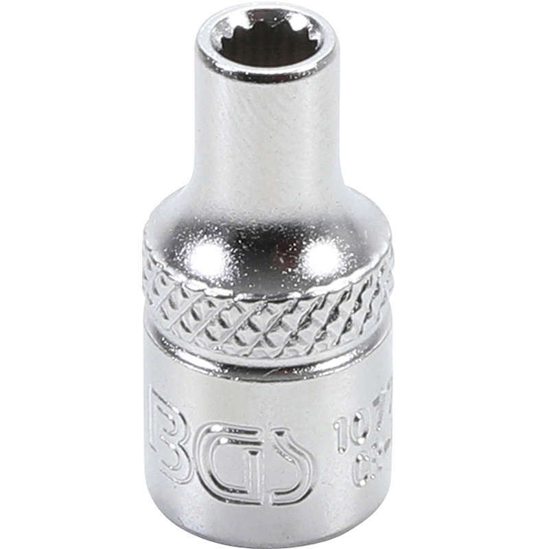 Cheie tubulara dubla hexagon, 4mm, 1/4"