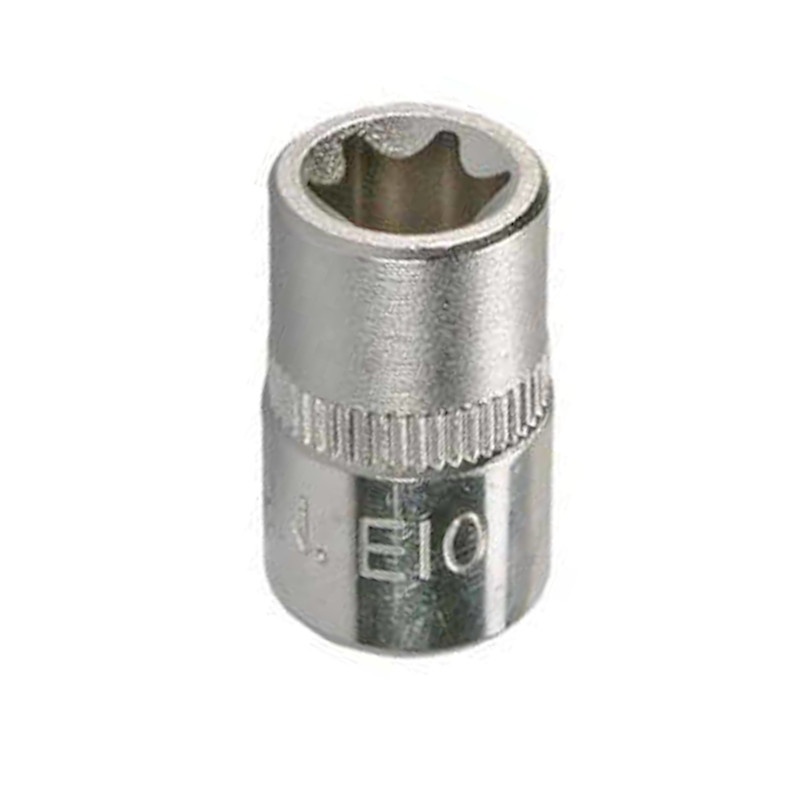 Cheie tubulara stelata-negativ E10, 1/4"