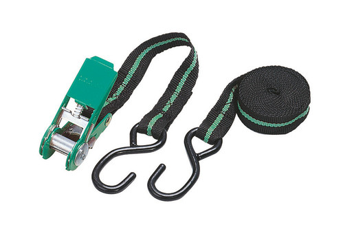 Chinga de prindere cu clichet si carlig Wolfcraft 3442000, 4m, forta de strangere 180 kg