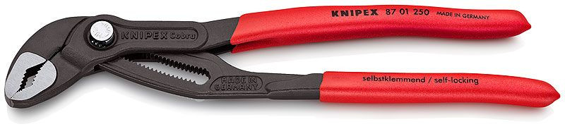 Cleste pentru tevi, KNIPEX Cobra, 2", lungime 250 mm