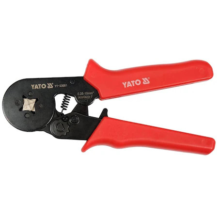 Cleste sertizare Yato YT-23051, dimensiune de lucru 0.25-10mmp, 175 mm