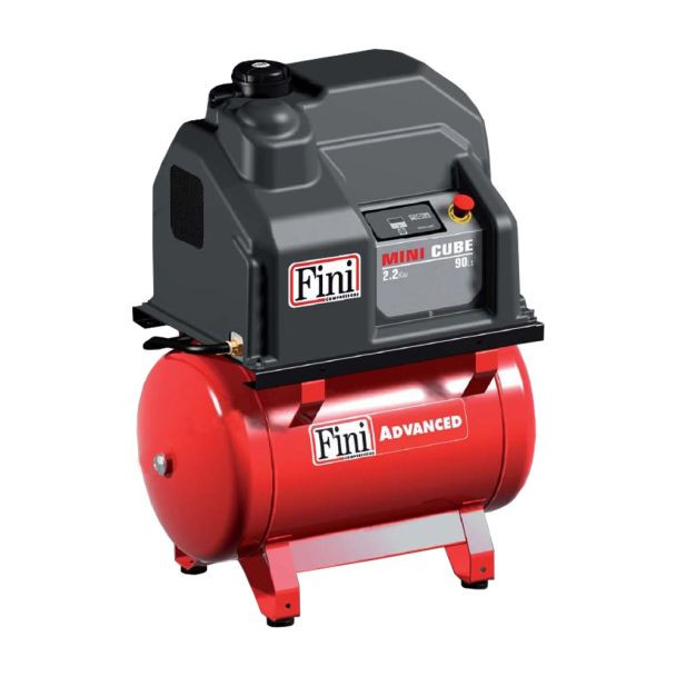 Compresor cu surub Fini CUBE MINI 2.2-10-90 M, 2.2 kW, 10 bar, 261 l/min, butelie 90 l