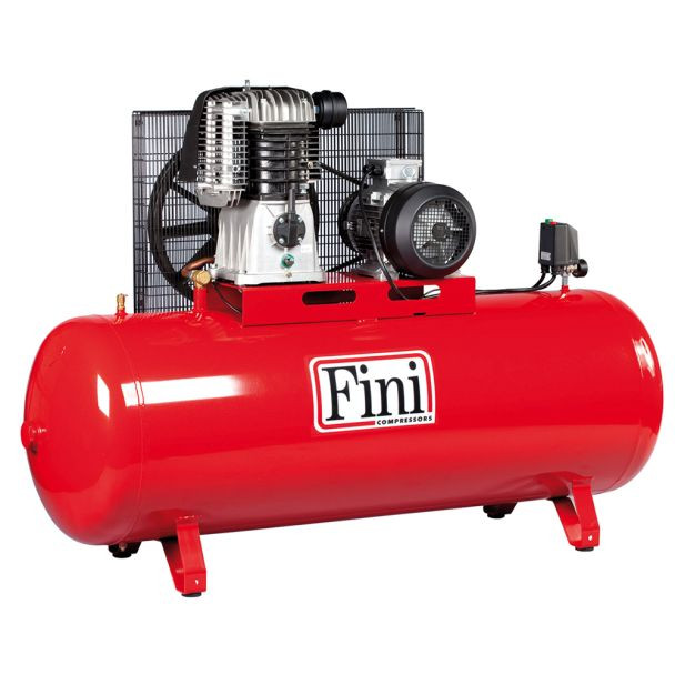 Compresor de aer Fini BK120-500F-10AP SD 2", 500 l, 7.5 kW, 14 bar, 900 l/min