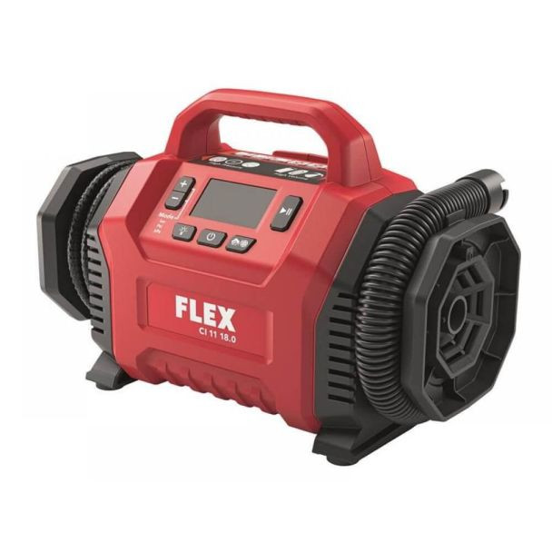 Compresor de aer Flex CI 11 18.0, 506648, compatibil cu acumulatori Li-Ion 18 V, 408 l/min, 11 bar
