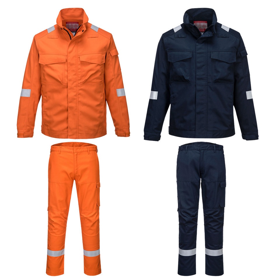 Costum haine de lucru ignifuge 340 gr, jacheta + pantalon talie
