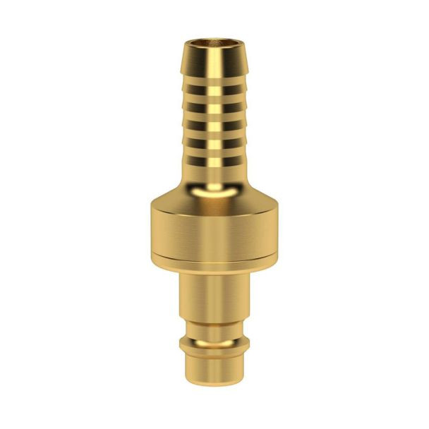 Cupla rapida tata Ludecke ES_13_SAB, DN 7.2, bradut pentru furtun 13 mm, inchidere dubla