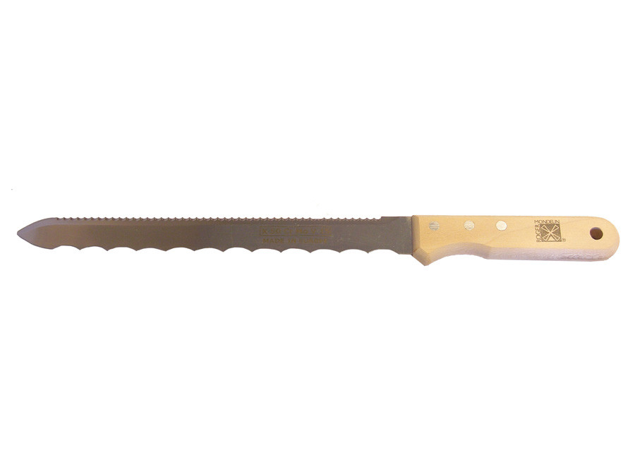 Cutite pentru taiat materiale de izolatie, maner de lemn - 48
