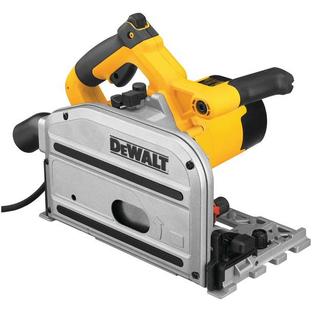 Fierastrau ultra-profesional Dewalt DWS520KT, 1300 W, adancime de taiere de 55 mm, compatibil cu sistemul de ghidare