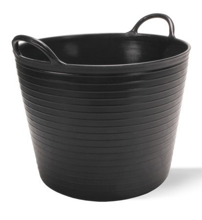 Galeata FLEXTUB din plastic neagra Nr.1 (25 L) - RUBI-88771