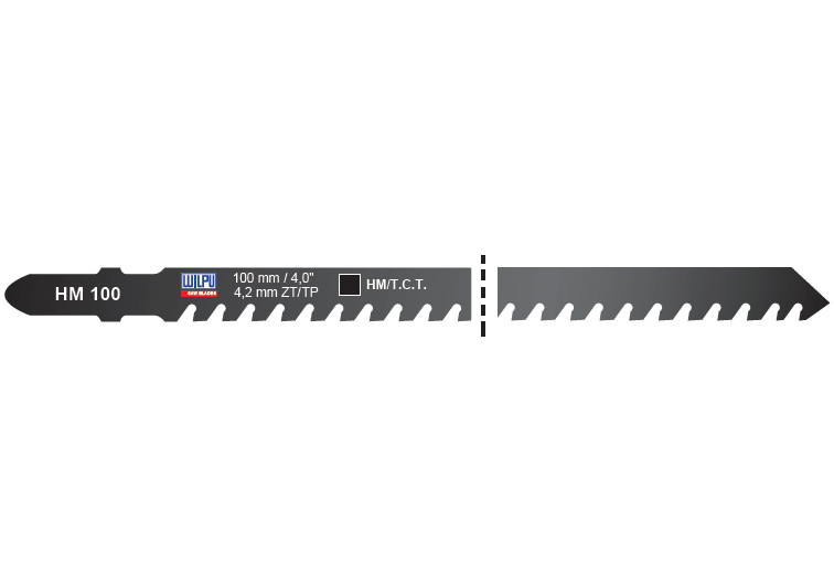 HM 100 Panza HM pentru fierastrau vertical, prindere T, multimaterial, DIM 100 x 7.8 x 1.9 mm