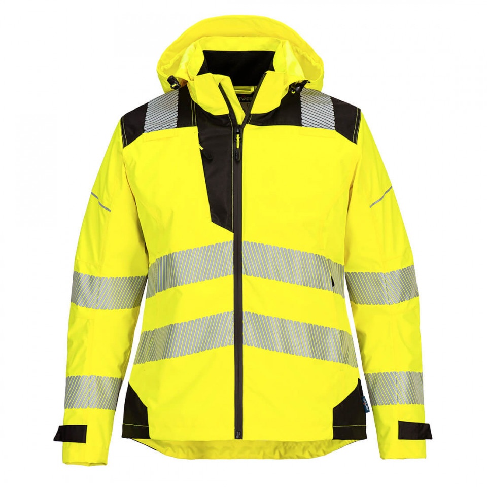 Jacheta de ploaie Hi Vis Dama PW389
