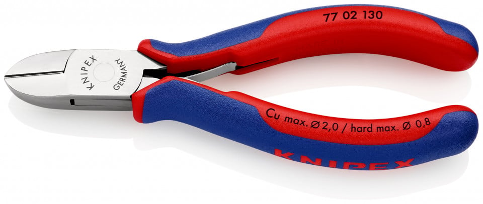 KNIPEX 77 02 130 Șfic pentru instalații electronice cu manşoane multicomponent 130 mm