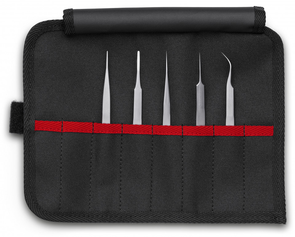KNIPEX 92 00 02 Set de pensete de precizie cu 5 bucăți