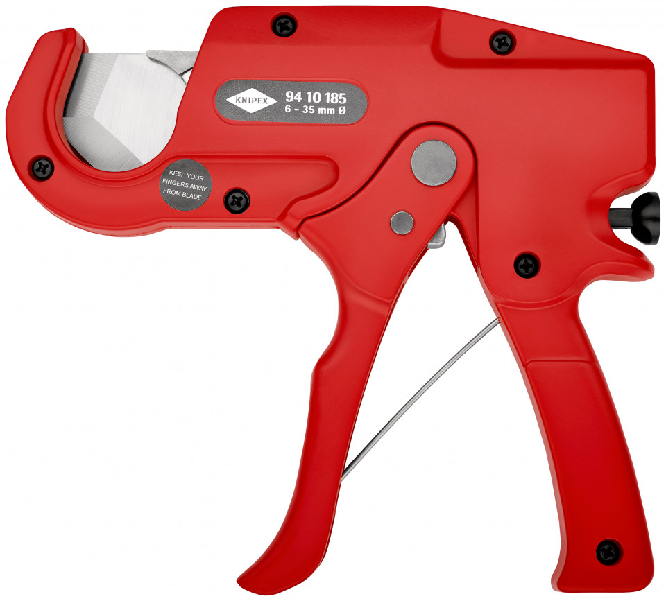 KNIPEX 94 10 185 Clește pentru tăiat țevi pentru țevi / tuburi din plastic (instalații electrice) 185 mm
