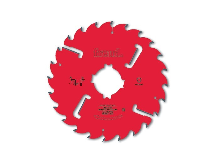LM04 Panza circulara placata CMS cu dinti geluitori pentru taieri multiple in lung de fibra a lemnului, DIM 300, int 70 mm - LM04 0700