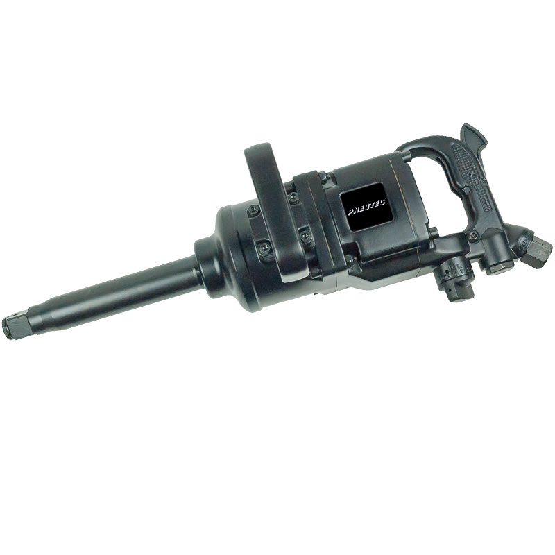 Masina de insurubat cu impact 1", PNEUTEC BASIC LINE, max. 2800 Nm, forma tip pistol cu ax lung 8", reversibila