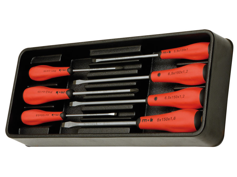 Modul MOB PVC cu 7 surubelnite maner bimaterial cu PH - 7 scule