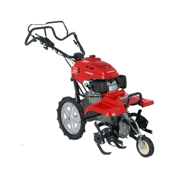 Motocultivator Honda FF500K1DEA, latime de lucru de 550 mm, cu motor pe benzina 4.5 cp , cu manere reglabile in inaltime si in lateral, cu roti de transport