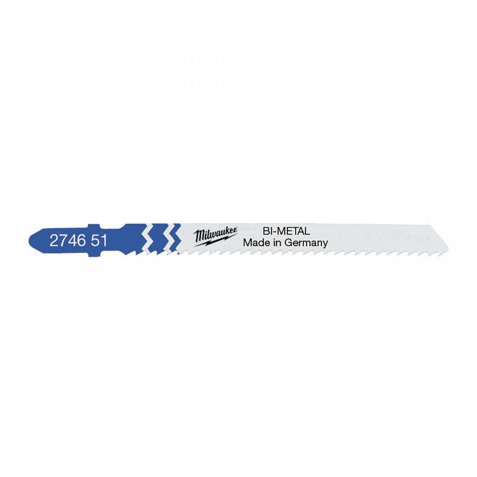 Pânze tradiționale Milwaukee Bi 75 x 2.5 mm T101A sp. - 5 bucati