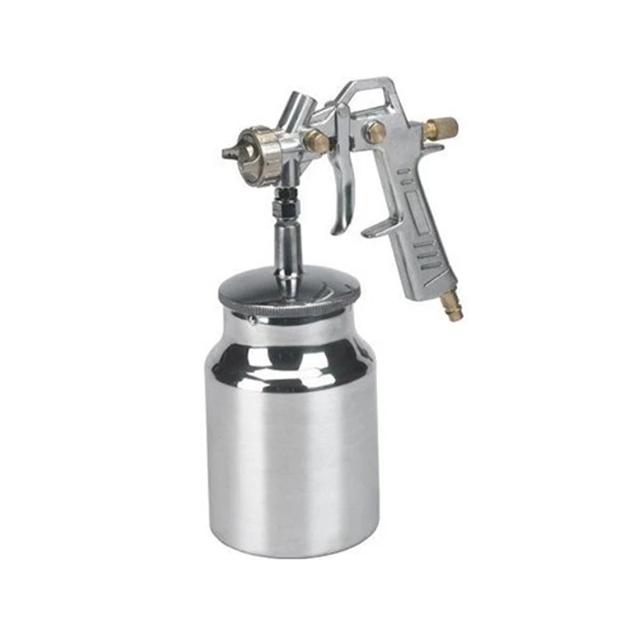 Pistol Jonnesway de vopsit HVLP recipient din aluminiu de 1l