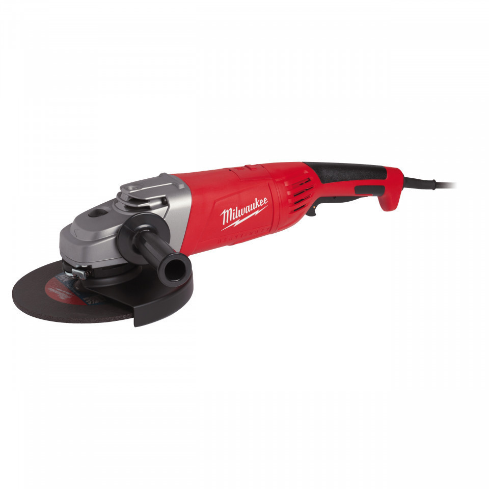 Polizor unghiular 220 V Milwaukee AG 24-230 E/DMS, disc 230 mm, motor PROTECTOR, 2400 W, alimentare Retea 220-240 V