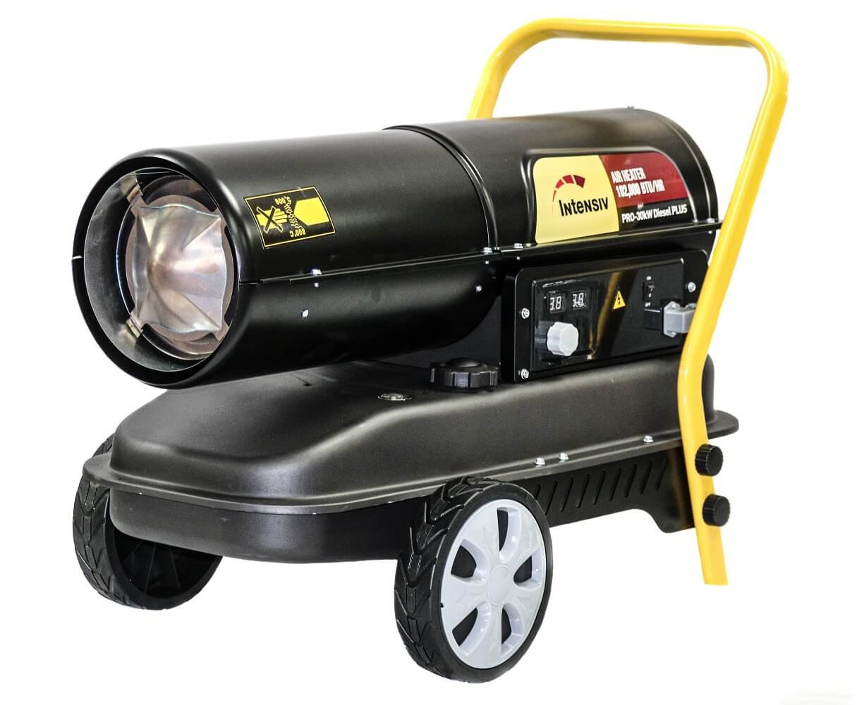 PRO 30kW Diesel PLUS - Tun de caldura pe motorina cu ardere directa Intensiv