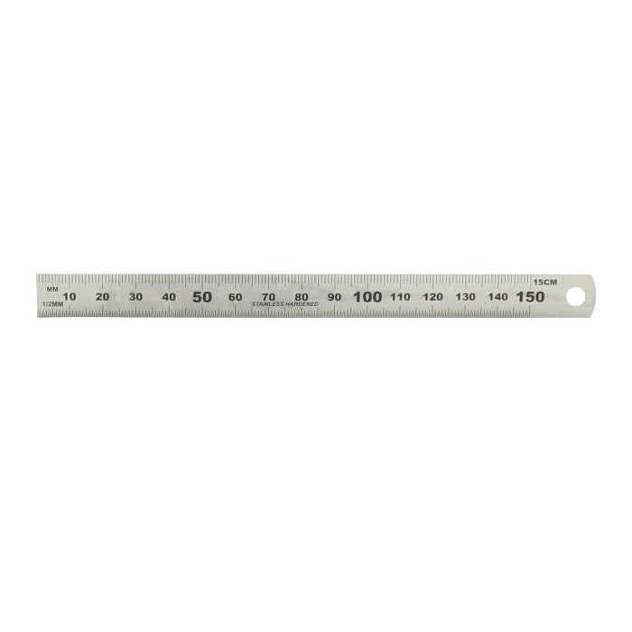 Rigla din oțel 15 cm