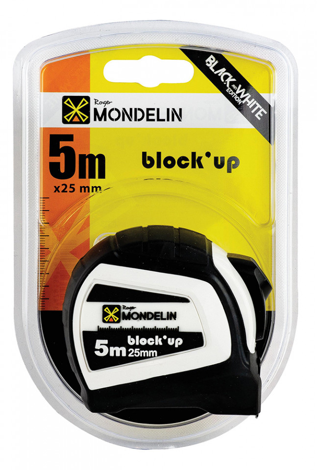 RULETA BLOCK'UP 5MX25MM MONDELIN D - L: 5 m