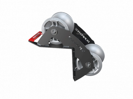 RUNPOTEC, Ghidaj cablu cu 2 role, 90 grade, Ø rola 130 mm, Ø max cablu 100 mm, max 1500 kg