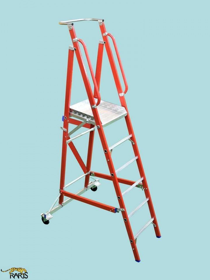 Scara RARIS, electroizolanta, fibra sticla, platforma mare, trepte inguste, tip SPMIE