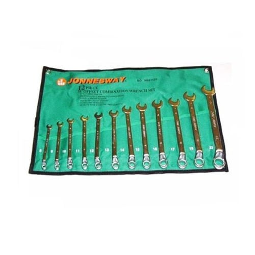 Set 12 chei combinate Jonnesway 8-22 mm, 75 grade