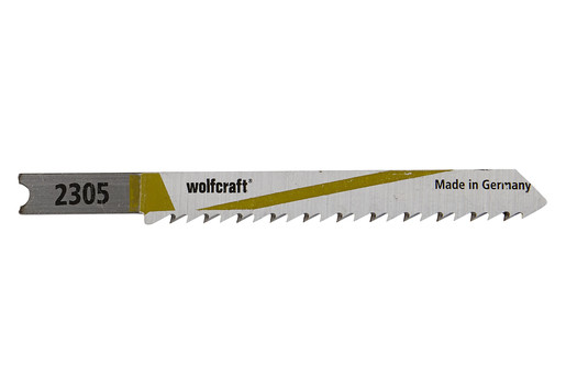 Set 2 panze pentru fierastrau pendular Wolfcraft 2305000, prindere in U, pentru lemn / plastic, adancime taiere 20 mm