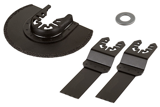 Set 3 panze Wolfcraft 3992000, pentru lemn, metale si material plastic