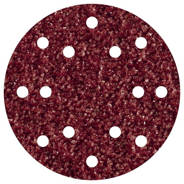 Set 5 foi abrazive Wolfcraft 1840000, prindere velcro, pentru lemn si metal, D 150 mm, P40